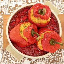 Paprika mit Couscous