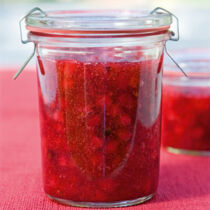 Preiselbeerkompott - kalt gerührt