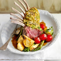 Lammkarree mit Meerrettichkruste