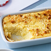 Süßer Grieß-Ricotta-Auflauf Süßer Grieß-Ricotta-Auflauf