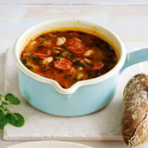 Spanischer Bohnentopf