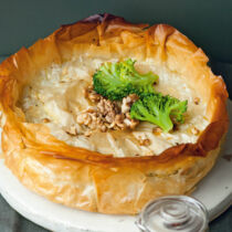 Filopastete mit Ricotta-Brokkoli-Füllung Filopastete mit Ricotta-Brokkoli-Füllung