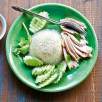 Huhn mit Ingwer (Khao Man Gai)
