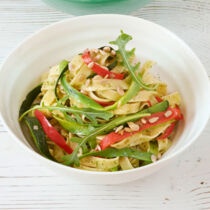 Pestonudeln mit Gemüse Pestonudeln mit Gemüse