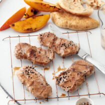 Minutensteaks in fruchtiger Marinade