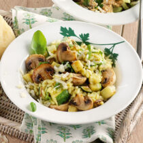 Pilz-Zucchini-Risotto Pilz-Zucchini-Risotto