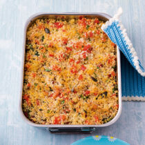 Spinat-Hirse-Auflauf Spinat-Hirse-Auflauf