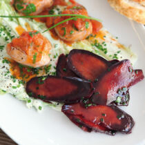 Schweinefilet mit Urmöhren Schweinefilet mit Urmöhren