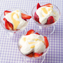 Erdbeeren mit Eierlikör