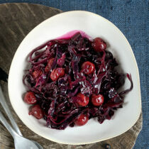Rotkohl mit Kirschen