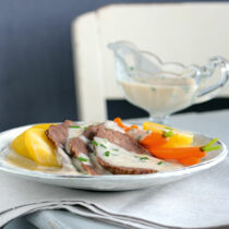 Siedefleisch mit Semmelkren