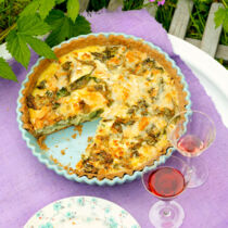 Grüne Gemüsequiche Grüne Gemüsequiche