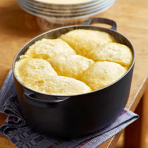 Dampfnudeln mit Krusterl Dampfnudeln mit Krusterl