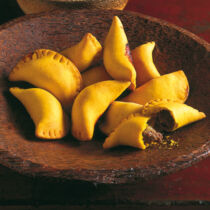 Gefüllte Halbmondtäschchen Gefüllte Halbmondtäschchen