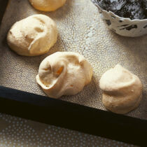 Kaffee-Mandel-Baisers Kaffee-Mandel-Baisers