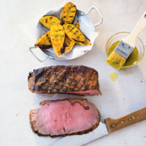 Sirloinsteak mit Salsa Chimichurri