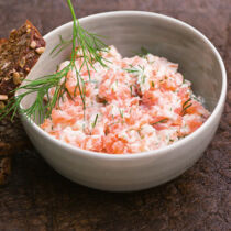 Räucherlachs-Tatar Räucherlachs-Tatar