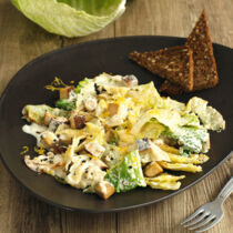 Rahmwirsing mit Räuchertofu Rahmwirsing mit Räuchertofu