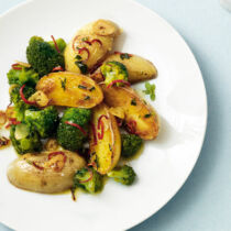 Chili-Brokkoli-Kartoffeln
