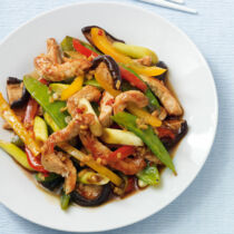 Puten-Gemüse-Wok Puten-Gemüse-Wok