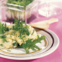 Grünes Kartoffelpüree Grünes Kartoffelpüree