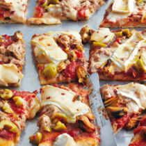 Thunfisch-Muschel-Pizza Thunfisch-Muschel-Pizza