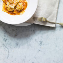 Ravioli mit Schmorfleischfüllung Ravioli mit Schmorfleischfüllung