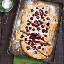 Brombeerwähe mit Schmand Brombeerwähe mit Schmand