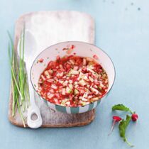 Radieschenvinaigrette Radieschenvinaigrette