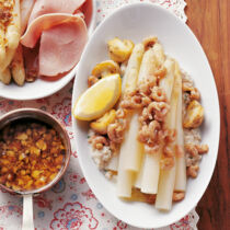 Spargel mit Krabben Spargel mit Krabben