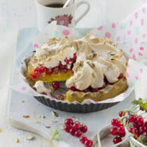 Johannisbeer-Baiser-Kuchen Johannisbeer-Baiser-Kuchen