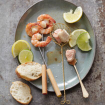 Mediterranes Fischfondue Mediterranes Fischfondue