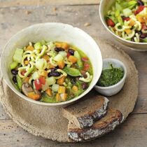 Gemüse-Bohnen-Eintopf Gemüse-Bohnen-Eintopf