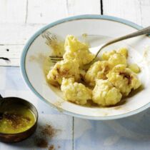 Apfelnocken mit Zimtbutter Apfelnocken mit Zimtbutter