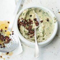 Bohnen-Artischocke-Chorizo-Aufstrich