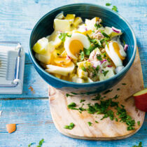 Fruchtiger Eiersalat