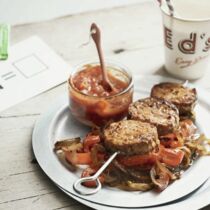 BBQ-Tempeh-Spieße