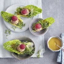 Ziegenkäse-Schiffchen Ziegenkäse-Schiffchen