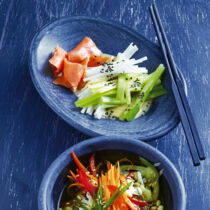 Japanischer Lauchsalat Japanischer Lauchsalat