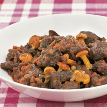 Rehragout mit Pfifferlingen Rehragout mit Pfifferlingen