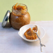 Rhabarber-Dattel-Creme Rhabarber-Dattel-Creme