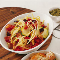 Mediterrane Nudeln Mediterrane Nudeln