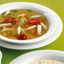 Minestrone mit Spargel