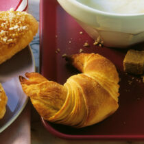 Französische Croissants