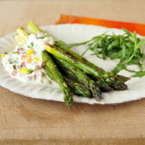 Spargel mit Eiersauce