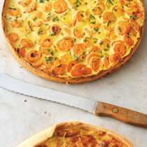 Möhren-Kartoffel-Tarte Möhren-Kartoffel-Tarte