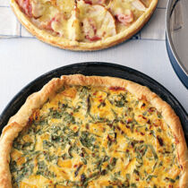 Schinken-Bärlauch-Quiche