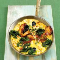 Pute mit Schafkäse-Mangold Pute mit Schafkäse-Mangold