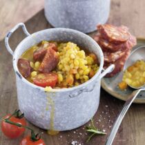 Linseneintopf mit Chorizo Linseneintopf mit Chorizo
