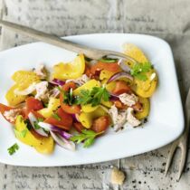 Paprika-Thunfisch-Salat